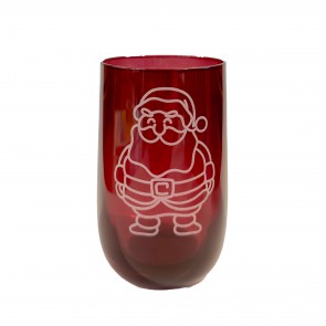 Merry Christmas Red Tumbler, Set of 6